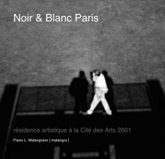 Noir et Blanc Paris book cover