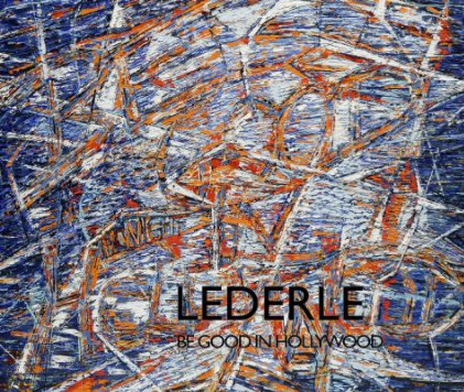 Hermann Lederle: Painting book cover