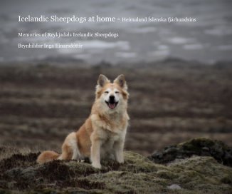 Icelandic Sheepdogs at home - Heimaland Íslenska fjárhundsins book cover