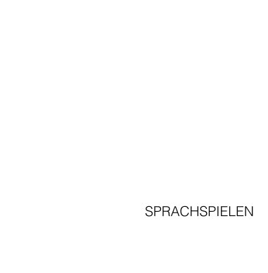 Spachspielen book cover