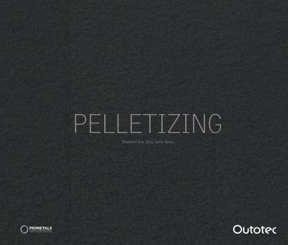 Pelletizing book cover