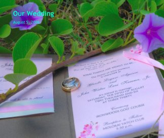 Our Wedding book cover