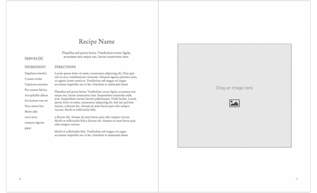 Cookbook Template - Portrait Basic