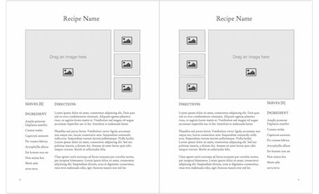 Cookbook Template - Portrait Basic