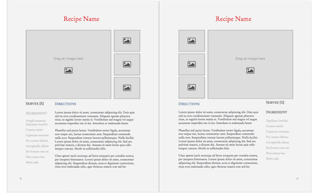 Cookbook Template - Portrait Neutral