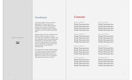 Cookbook Template - Portrait Neutral