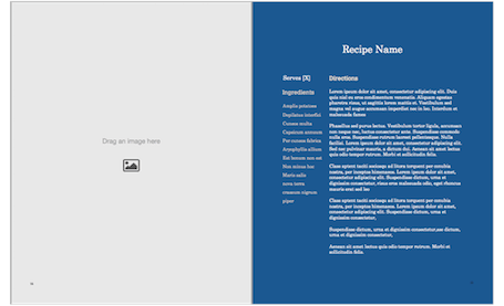 Cookbook Template - Portrait Chromatic
