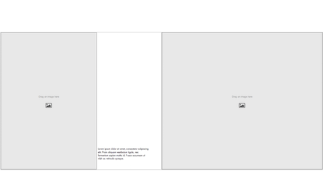 Portfolio Book Template - Landscape