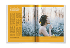 Magazine Template - Portrait Primary